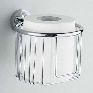 Bathroom Shelf Multi Purpose Brass Bathroom Tissue Roll Holder