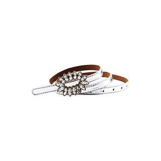 PU Womens Party/Fashion Belt With Rhinestone(More Colors)