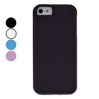 Double Layers Case with Interior Silica Gel and Exterior PC for iPhone 5/5S (Assorted Colors)