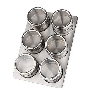 Stainless Steel Spices Shaker Set