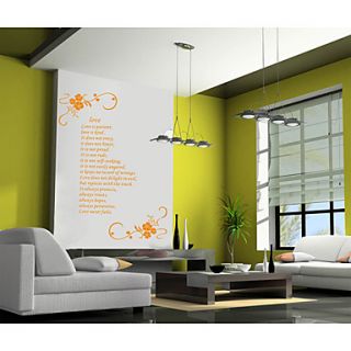 Wall Sticker   Love IS (0565   gz051)