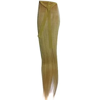 High Ponytail 20 Clip on Human Hair Extension 120G