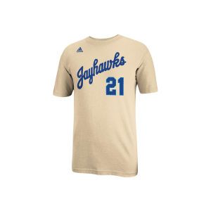 Kansas Jayhawks adidas NCAA Chalk Jersey Hook T Shirt