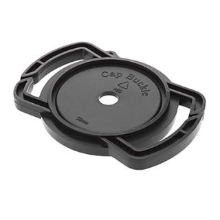 GIZINNO 58mm Cap Claper Lens Cap Keeper Holder for Camera   Black