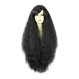 Rock Girl Black 60cm Punk Lolita Afro Hair