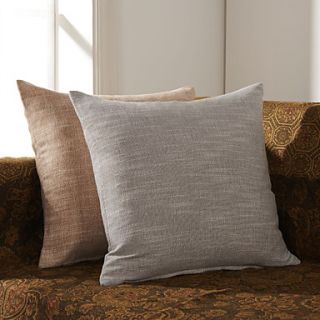 Set of 2 Traditional Solid Polyester Decorative Pillow Cover