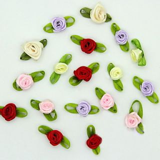 Nice Satin Flower Decoration / DIY Accessories   Set of 50 (More Colors)