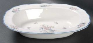 Royal Doulton Lincoln 10 Oval Vegetable Bowl, Fine China Dinnerware   Majestic