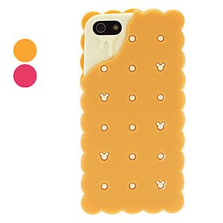 Sandwich Biscuit Designed Silica Gel Soft Case for iPhone 5/5S (Assorted Colors)