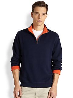  Collection Reversible Quarter Zip Sweater
