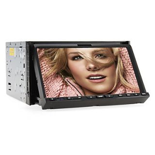 2 Din 7 inch TFT Screen In Dash Car DVD Player With Bluetooth,Navigation Ready GPS,RDS,3G(WCDMA),TV,iPod Input