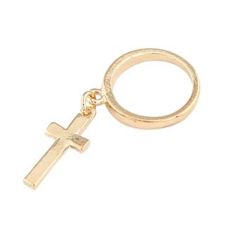 Metal Cross Ring(Assorted Color)