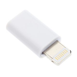 8 Pin Male to Micro USB Female Mini Adapter for iPhone 5 (8pin)