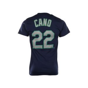Seattle Mariners Robinson Cano Majestic MLB Official Player T Shirt