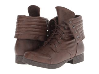 Pink & Pepper Candie Womens Lace up Boots (Brown)