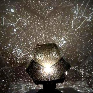 DIY Romantic Galaxy Starry Sky Projector Night Light (2xAA/USB)