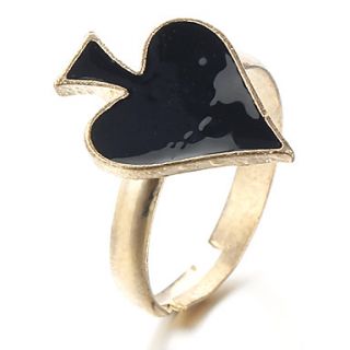 Fashion Playing Card Style Rings For Girl