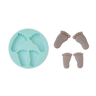 Foot Shape Silicone Mould Cake Decorating Baking Tool