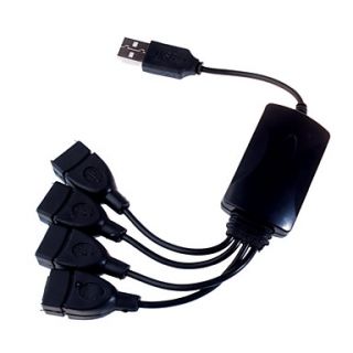 Mini Splitter 4 Port USB 2.0 Hub