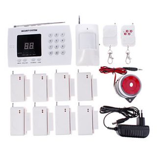 NEW Wireless Autodial Home Security Alarm System With Auto Dialing