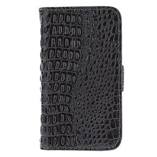 Crocodile Skin with Card Solt and Matte Back Cover Full Body Case for iPhone 3G/3GS (Assorted Colors)
