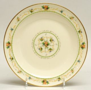 Noritake Normandy Salad Plate, Fine China Dinnerware   Fruit And Flowers On Rim,