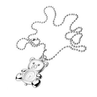 Charming Necklace Watch (Bear)