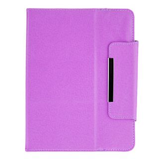 Fashion Design Protectiove Case with Stand for 8 Inch Tablet(Purple)