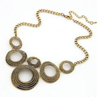 Fashion Alloy With Bubbles Pendant Womens Necklace(More Colors)