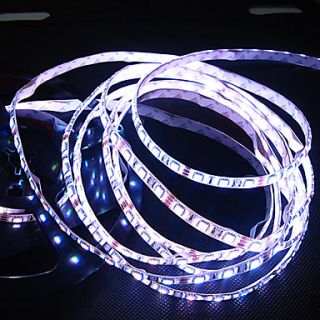 White/Warm White Led Strip Light Waterproof 5M SMD 5050 300 LEDs/Roll 12V 7A Power Adapter