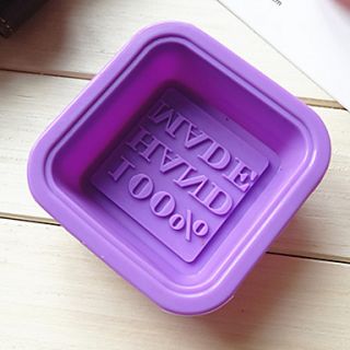 Cupcake and Muffin Pans For Cake,Silicone Square(Random Color)