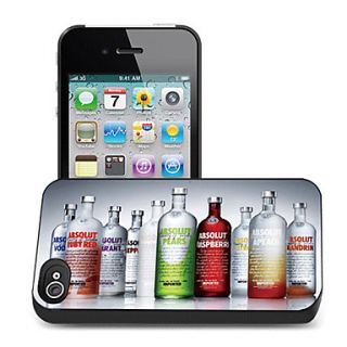 Wine Pattern 3D Effect Case for iPhone4/4S