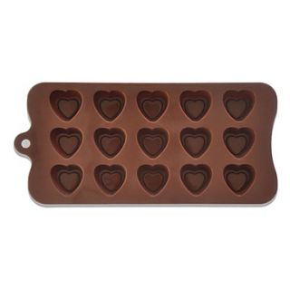 Silicone Heart Shape Chocolate Molds