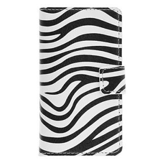 Stripe Pattern Full Body Case with Card Slot for HuaWei Y300