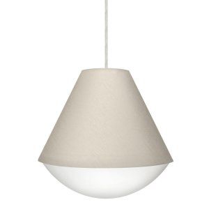 Besa Lighting BEL 1JT RFLXCO LED SN Reflex 1 Light Pendant