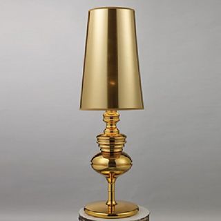 Golden Minimalist Metal Table Light
