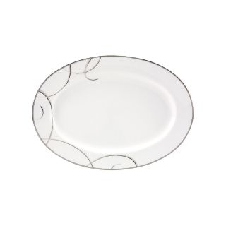 Nikko Elegant Swirl China Oval Platter
