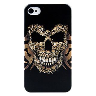 Smiling Face Skull Back Case for iPhone 4/4S