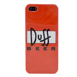 New Duff Beer Plastic Case for iPhone 5/5S