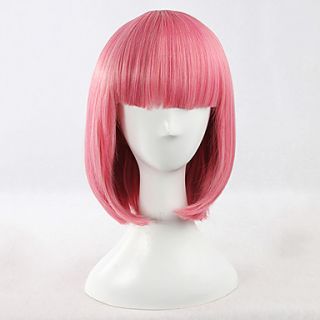 Princess Style Pink 38cm Bob Sweet Lolita Wig