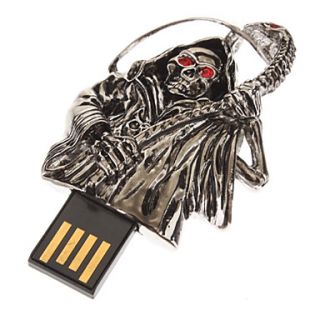 Metal Silver Death Model USB 16GB