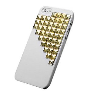 Luxury Bling Rhinestone Defender 3D Plastic Hard Case Cover for iPhone 5/5S/5G(Assorted color)