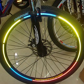 Bike Wheel Rims Luminous Reflective Stickers