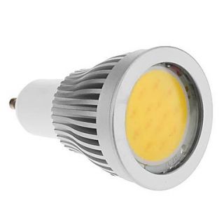 GU10 7W 1xCOB 600 630LM 3000 3500K Warm White Light LED Spot Bulb (85 265V)