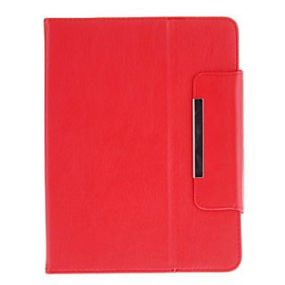 Fashion Design Protectiove Case with Stand for 8 Inch Tablet(Red)