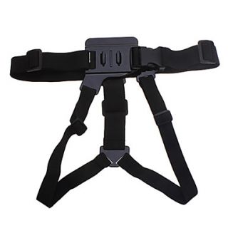 Elastic Chest Strap Mount Belt Camera Mount Adapter Kit for GoPro HD Hero 1 2 3