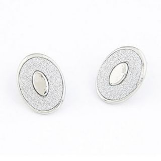 Unique Oval Alloy Womens Earrings