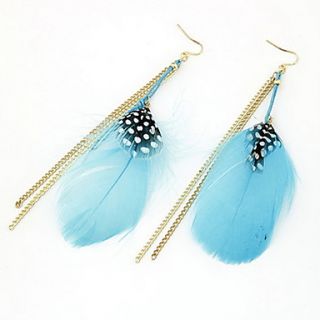 Fashion Feather And Tassels Womens Earings(More Colors)