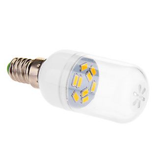 E14 4W 9x5630SMD 290LM 2500 3500K Warm White Light LED Globe Bulb (220 240V)