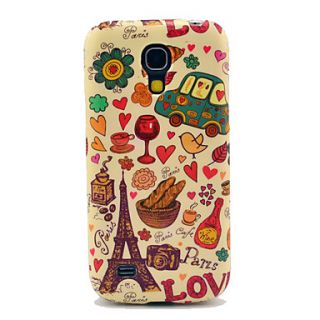 Eiffel Tower Bread Glossy TPU Case for Samsung Galaxy S4 mini I9190 I9195